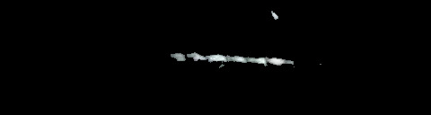 Processed fireball image