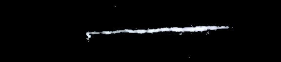 Processed fireball image