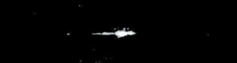 Processed fireball image