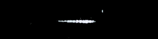 Processed fireball image