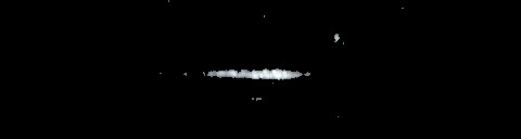 Processed fireball image