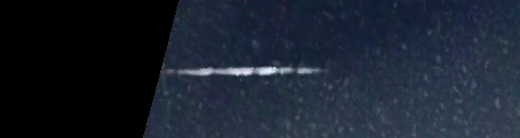 Unprocessed fireball image