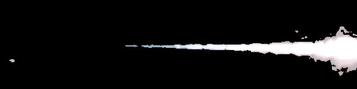 Processed fireball image