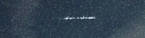 Unprocessed fireball image