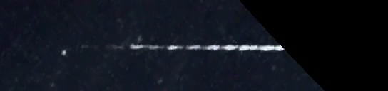 Unprocessed fireball image