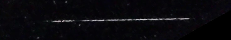 Unprocessed fireball image