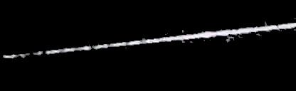 Processed fireball image