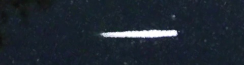 Unprocessed fireball image