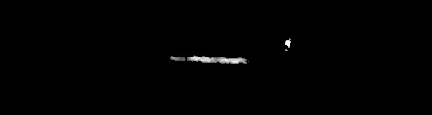 Processed fireball image