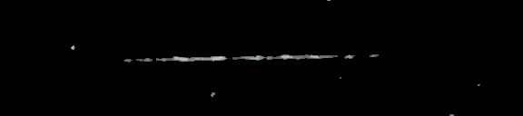 Processed fireball image