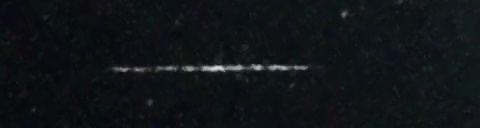 Unprocessed fireball image