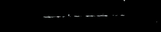 Processed fireball image