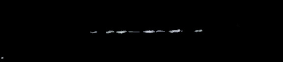 Processed fireball image