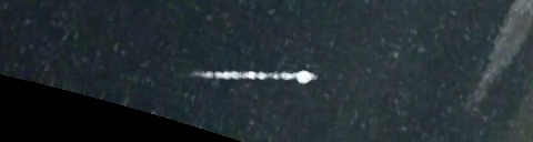 Unprocessed fireball image