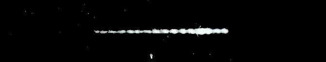 Processed fireball image