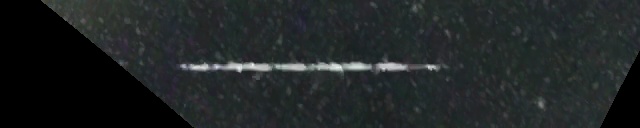 Unprocessed fireball image