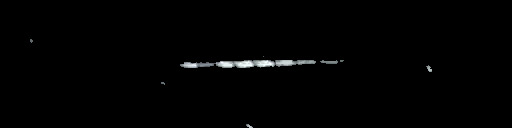 Processed fireball image