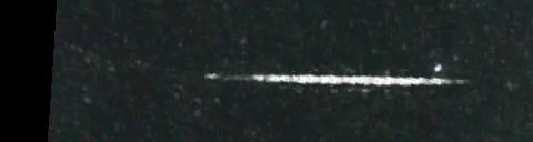 Unprocessed fireball image