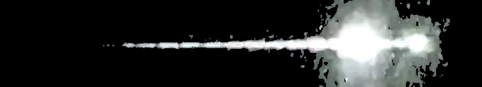 Processed fireball image