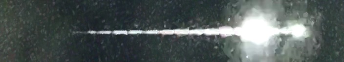 Unprocessed fireball image