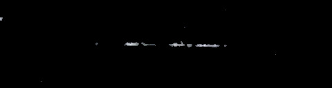 Processed fireball image