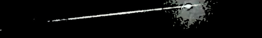 Processed fireball image