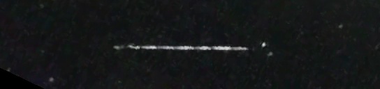 Unprocessed fireball image