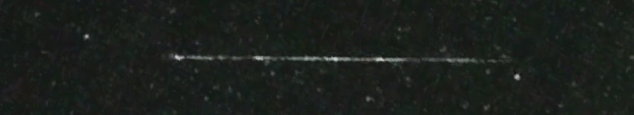 Unprocessed fireball image