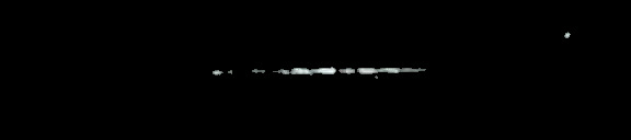 Processed fireball image