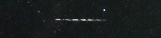 Unprocessed fireball image