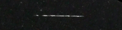 Unprocessed fireball image