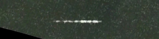 Unprocessed fireball image