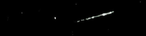 Processed fireball image