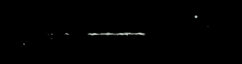 Processed fireball image