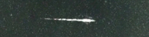 Unprocessed fireball image