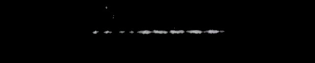 Processed fireball image