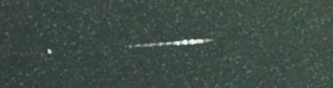 Unprocessed fireball image