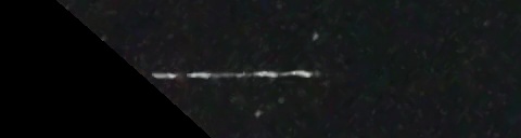 Unprocessed fireball image