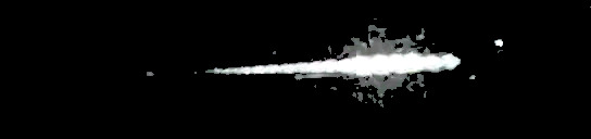 Processed fireball image