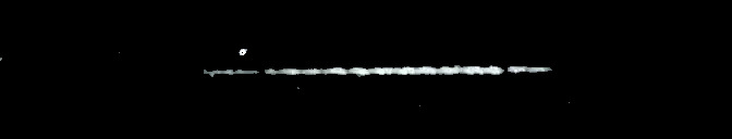 Processed fireball image