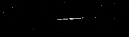 Processed fireball image