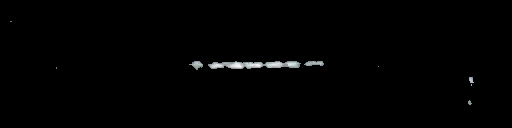 Processed fireball image