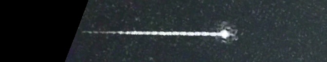 Unprocessed fireball image