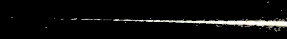 Processed fireball image