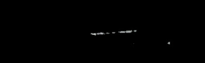 Processed fireball image