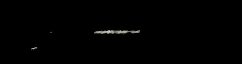 Processed fireball image