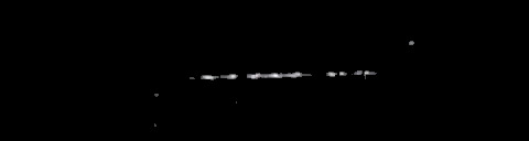 Processed fireball image