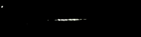 Processed fireball image