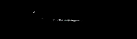 Processed fireball image