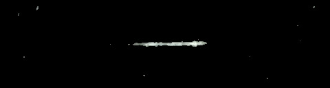 Processed fireball image